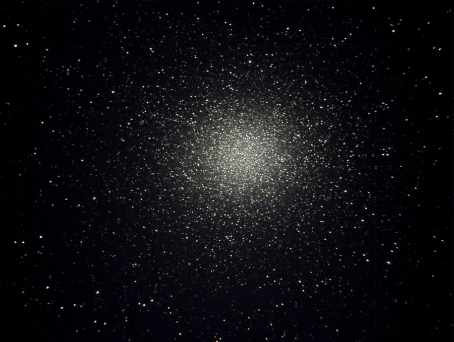 Omega Centauri con el telescopio apocromático de 80mm